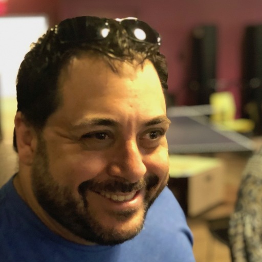 Photo of Harlan Weber smiling at a Code for Boston event